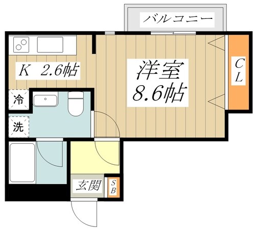 Le Coffretの物件間取画像